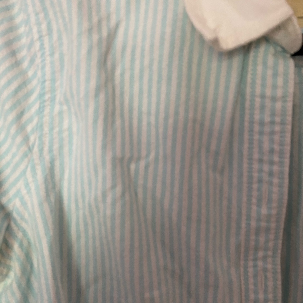 Striped button down top - Picture 2 of 2